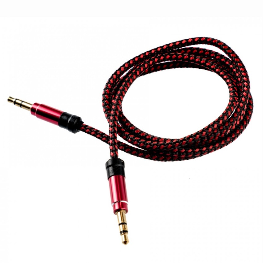 Cablu audio Tellur, 1 m, Rosu