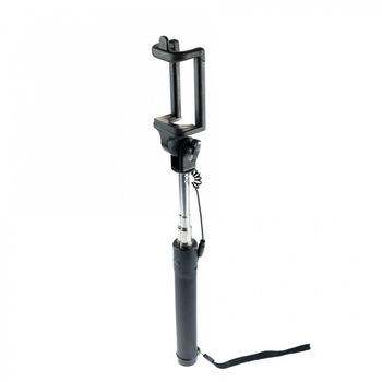 Selfie Stick Tellur Premium, cu fir, Negru Selfie Stick Tellur Premium, cu fir, Negru