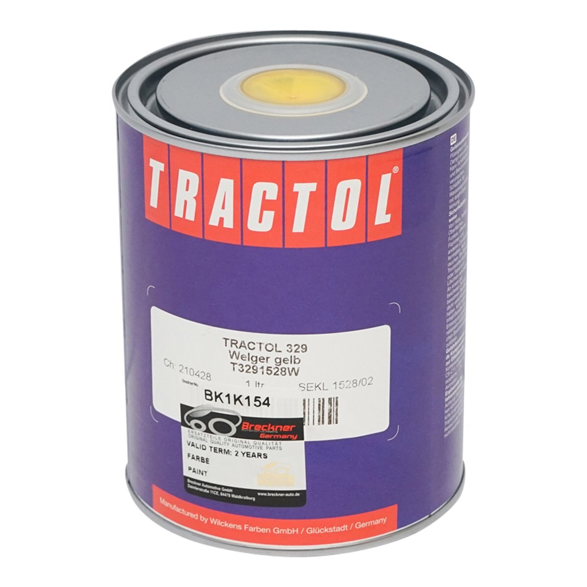 Vopsea auto galben tip Welger 1L