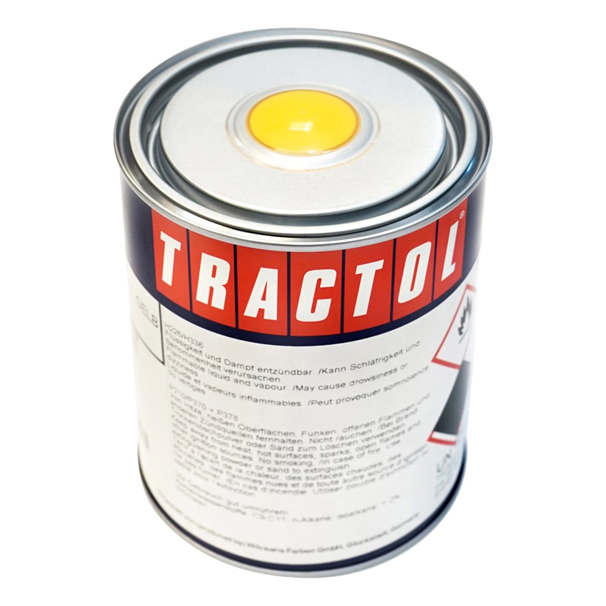 Vopsea auto galben tip JCB 1L