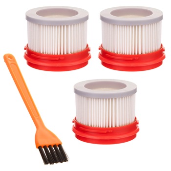 Filtru pentru Xiaomi Dreame V9 V10 V11, set filtru 3 buc, perie 1 buc Filtru pentru Xiaomi Dreame V9 V10 V11, set filtru 3 buc, perie 1 buc