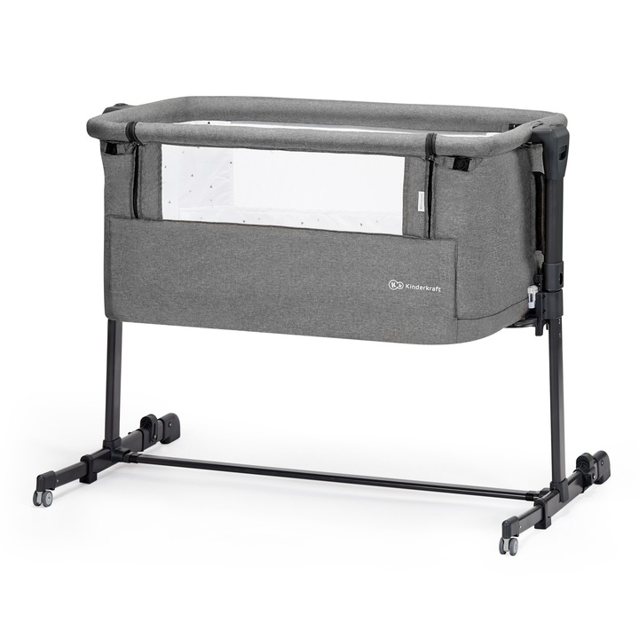 Kinderkraft Neste Grow ágy, szürke