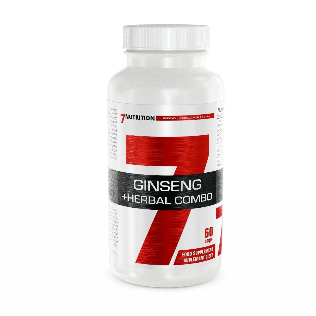 Supliment Ginseng si ierburi 7Nutrition, 60 capsule