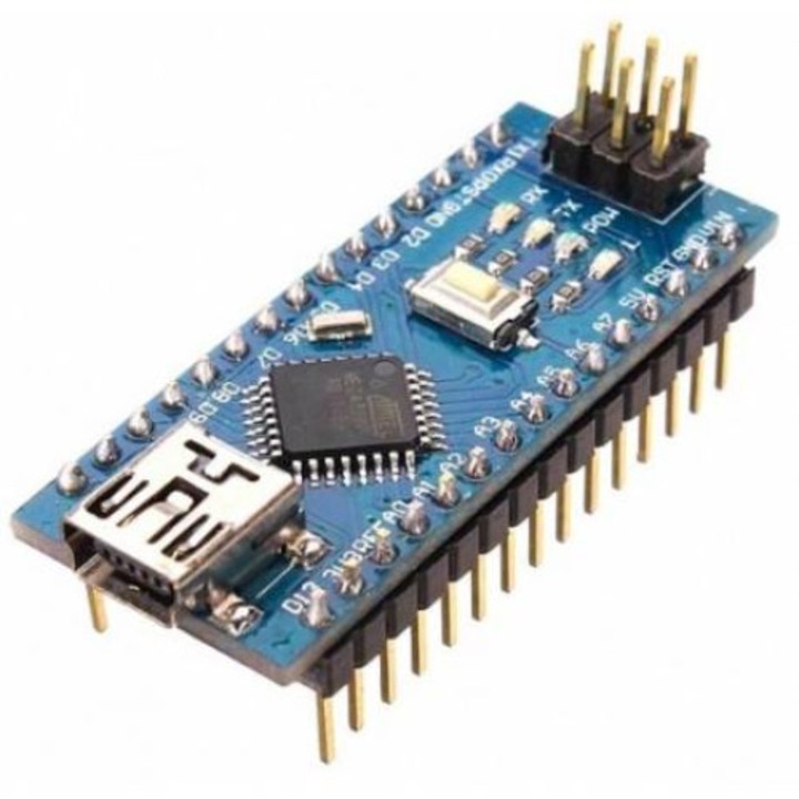 Microcontroller Nano V3, compatibil Arduino, include cablu USB