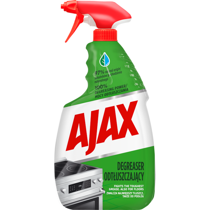 Спрей обезмаслител за домакинска употреба Ajax, 750 мл