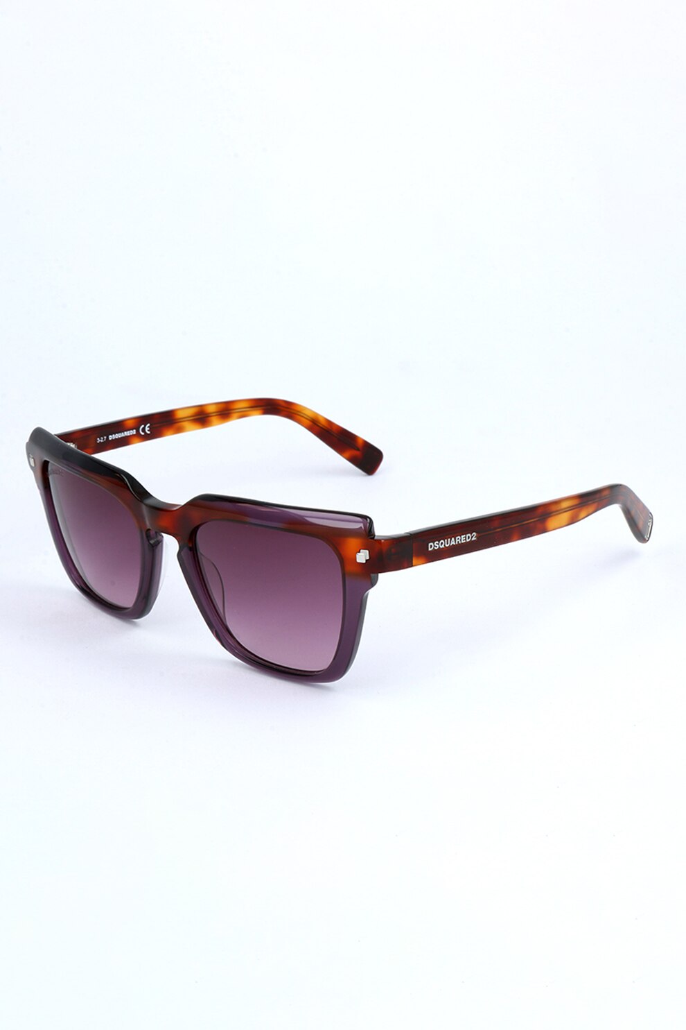 Dsquared2, Ochelari de soare unisex cu lentile in degrade, Maro/Portocaliu, 51-20-140 Standard