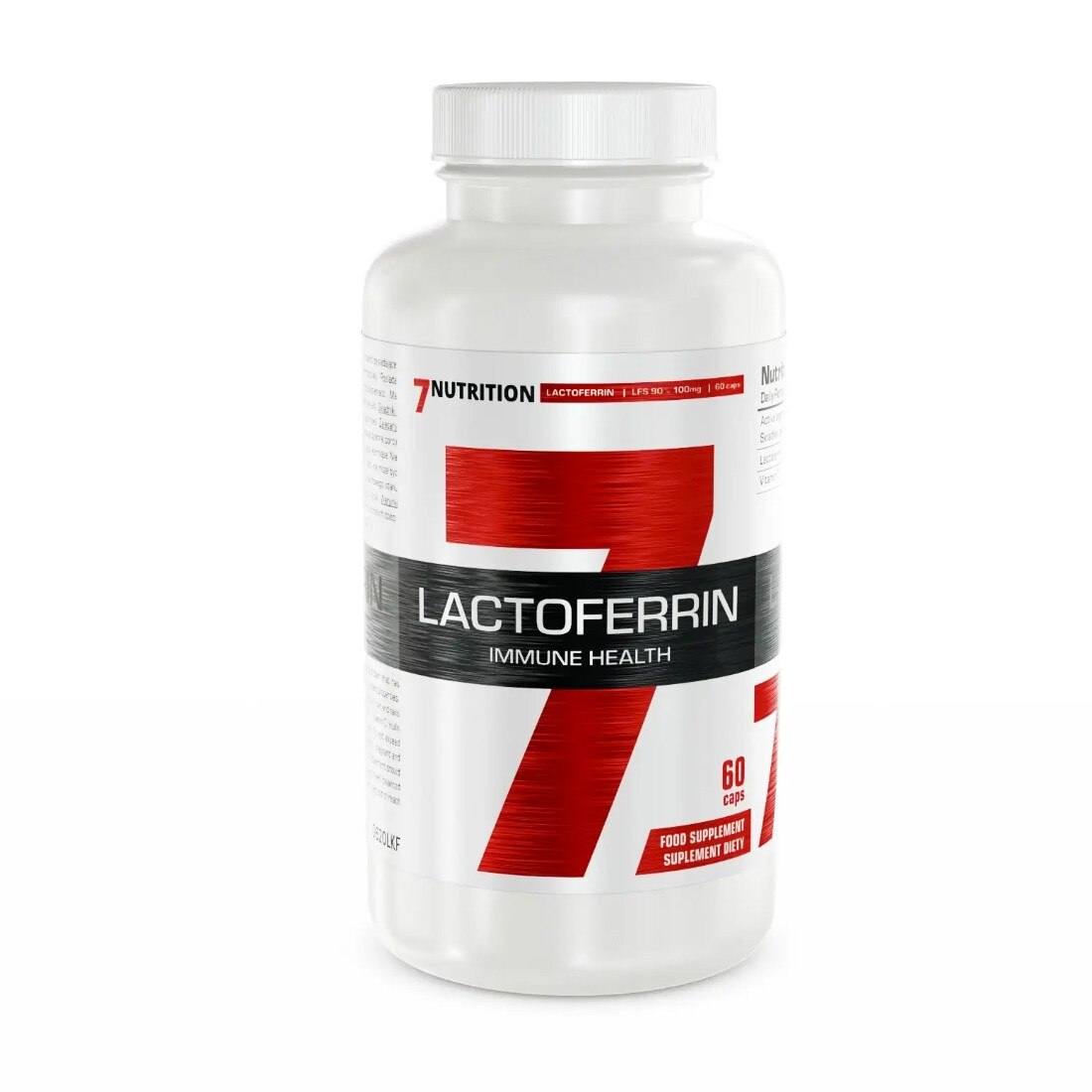 Supliment lactoferina 90% 7Nutrition, 60 capsule, 100 mg