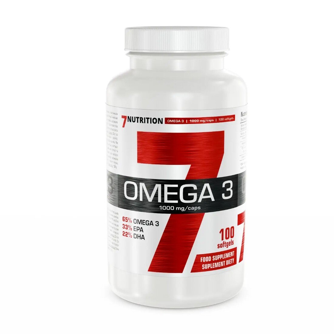 Supliment Omega 3 7Nutrition, 1000 mg, 100 capsule moi