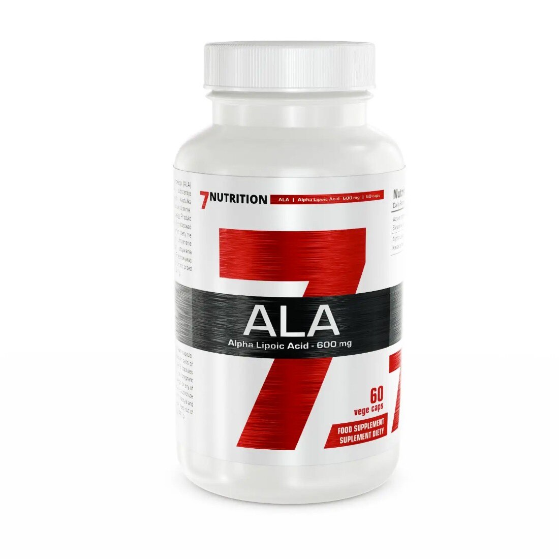 Supliment acid alfla-lipoic 7Nutrition, 60 capsule