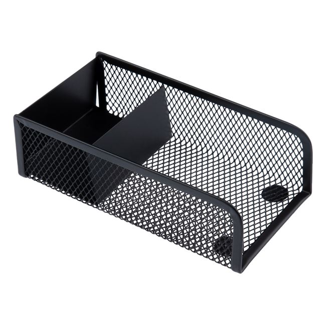 Suport de birou, Zola®, pentru organizarea lucrurilor, negru, dreptunghiular,14,5x7,5x4 cm