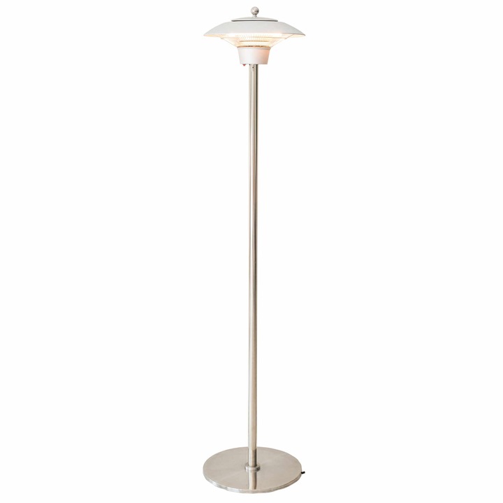 Elektromos teraszfűtés, Albatros, halogénnel, 2 fokozatú, 1500 W, D 485 mm
