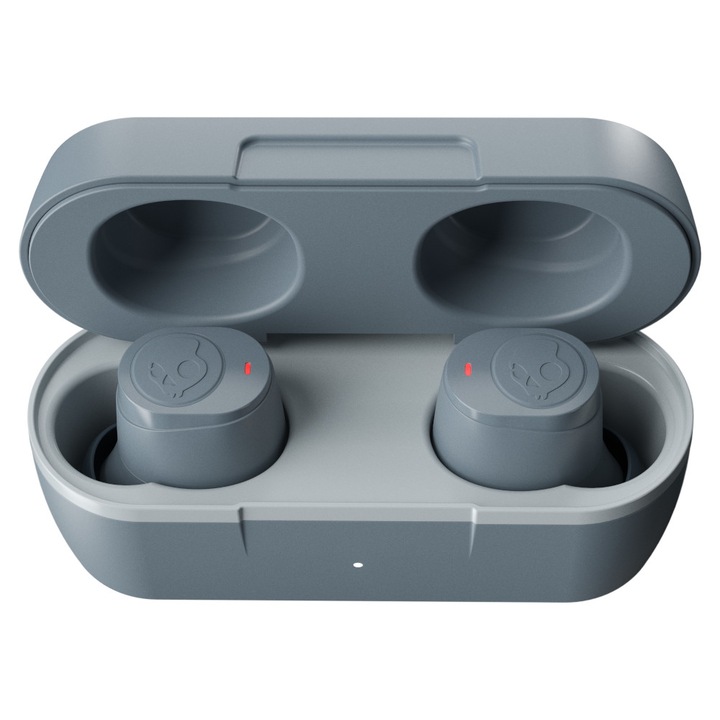 Skullcandy Jib, Vezeték nélküli fejhallgató, Bluetooth 5.0, Fülbe helyezhető, MicroUSB, Kihangosító, Izzadságálló, Hidegszürke
