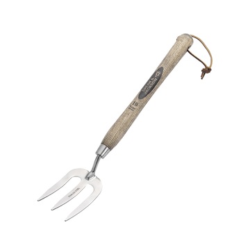 Mini furca gradinarit cu 3 coarne inox, coada lemn lung, Spear & Jackson Traditional Stainless Mini furca gradinarit cu 3 coarne inox, coada lemn lung, Spear & Jackson Traditional Stainless