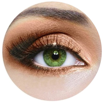 Lentile de contact colorate Verzi, Emerald verde HD, 365 Purtari, Cosmetice, Fara dioptrii, 2 bucati Lentile de contact colorate Verzi, Emerald verde HD, 365 Purtari, Cosmetice, Fara dioptrii, 2 bucati