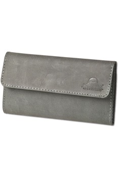 Portofel dama Woodland, Piele naturala, 18.4x9.5x2 cm, Negru Portofel dama Woodland, Piele naturala, 18.4x9.5x2 cm, Negru