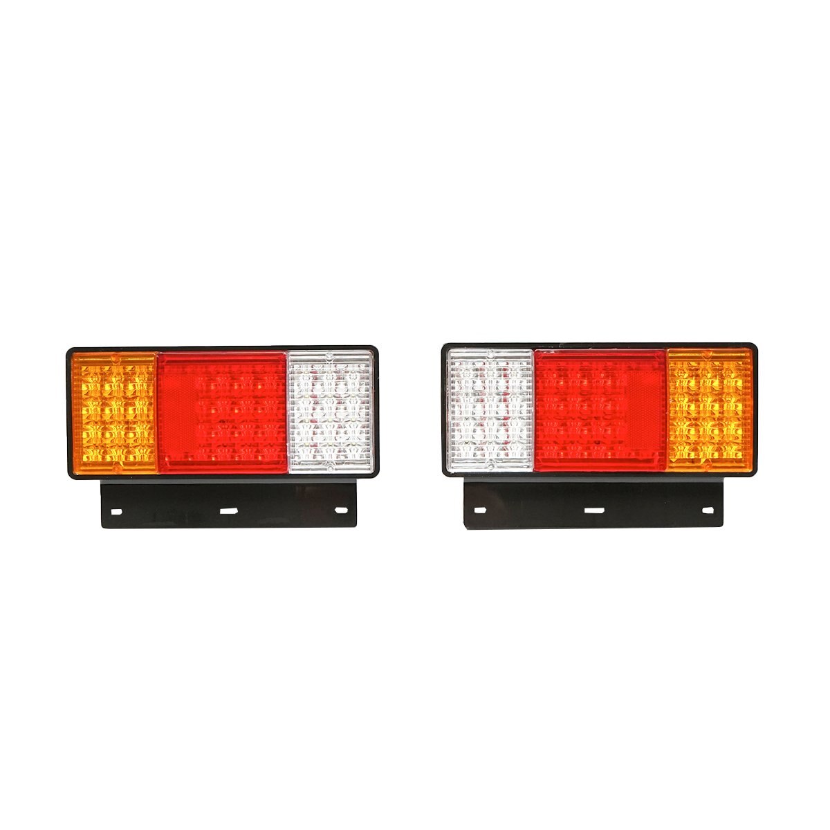 Set 2 lampi spate camion cu LED 320x193, 24V Breckner Germany