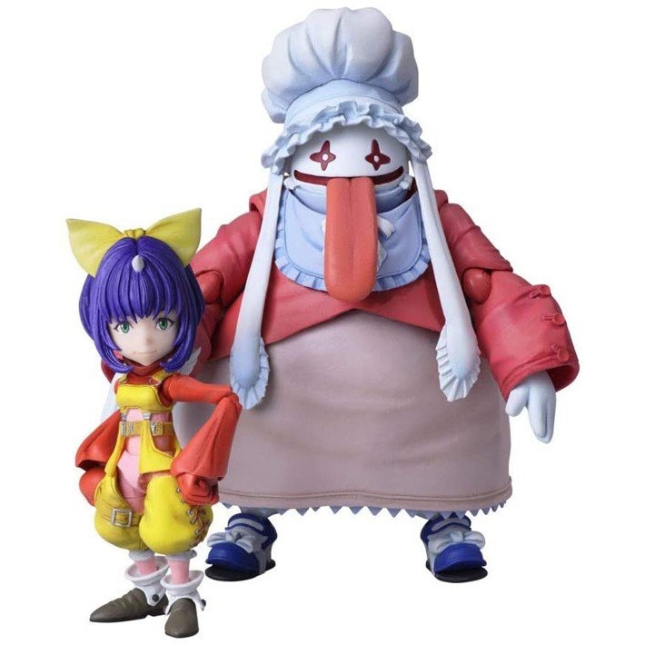 Figurina Final Fantasy IX Bring Arts Eiko Carol & Quina Quen