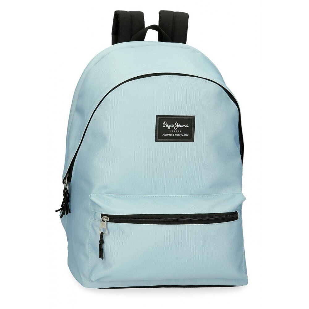 Rucsac casual, compartiment laptop,/tableta Pepe Jeans Aris Colorful, albastru, 44x31x15 cm