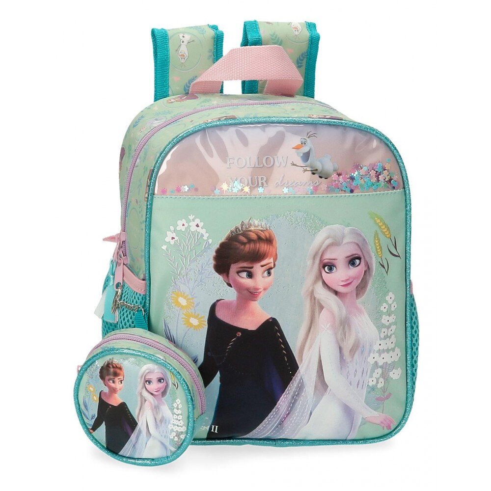 Ghiozdan gradinita Frozen Follow your Dreams, 21x25x10 cm