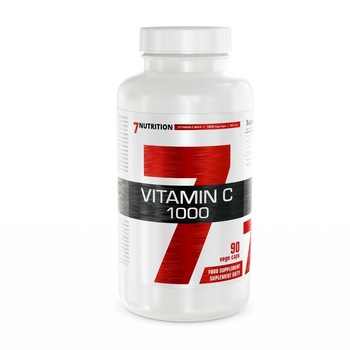Supliment vitamina C, 7Nutrition, 1000 mg, 90 capsule Supliment vitamina C, 7Nutrition, 1000 mg, 90 capsule