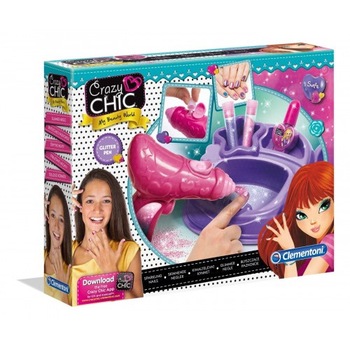 Set manichiura fete, 6 ani, Roz/Mov Set manichiura fete, 6 ani, Roz/Mov