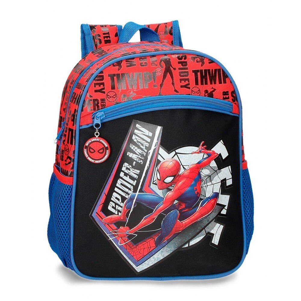 Ghiozdan clasa 0, Spiderman Great Power, 27x33x11 cm