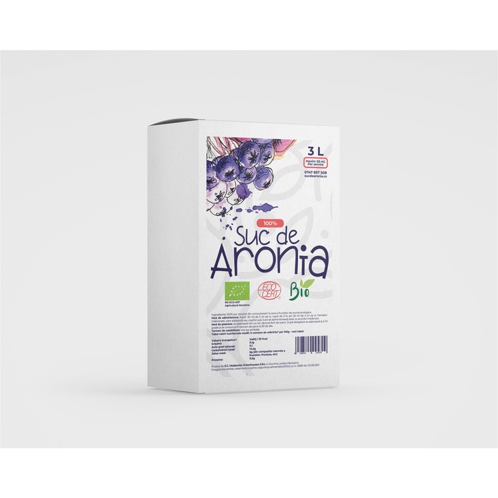 Suc de Aronia BIO 3 L