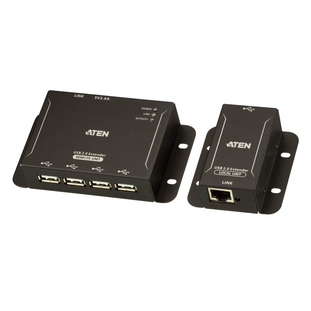 Extender / Amplificator USB, pana la 50M, prin cablu Cat 5, ATEN , FULL HD, IDATA UCE-3250
