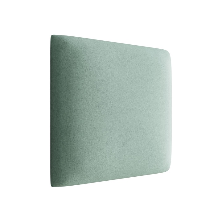 Panou tapitat pentru perete Pag, MIRJAN24, menta, 60x60 cm