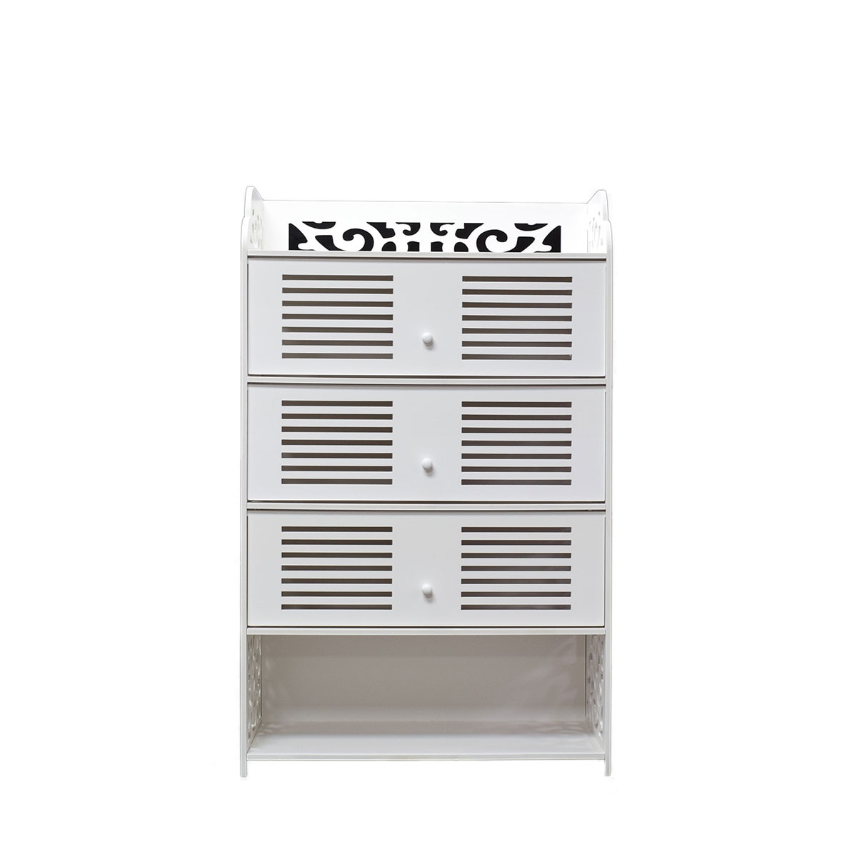 Pantofar, Naimeed D3472 , culoare Alb, 100 x 62 x 32 cm