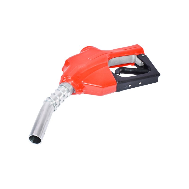 Pistol automat transfer combustibil aluminiu imbracat cu cauciuc - debit 0-120L/min