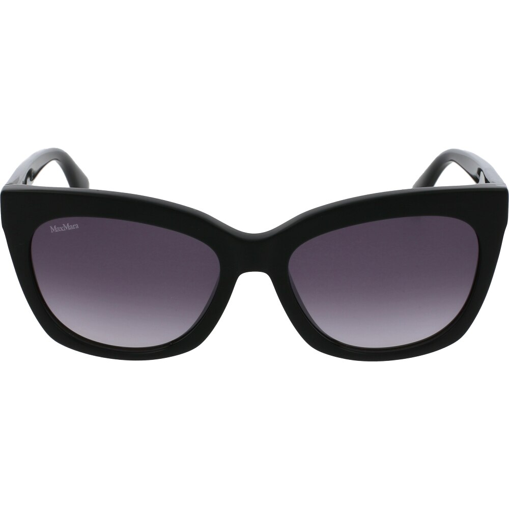 Ochelari de soare Max Mara MM0009 01B, Negru, 55 mm