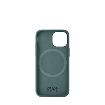 Husa de protectie NEXT ONE Silicon Case MagSafe pentru iPhone 13 Mini (2021), Verde Husa de protectie NEXT ONE Silicon Case MagSafe pentru iPhone 13 Mini (2021), Verde