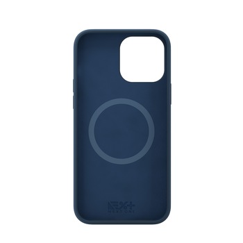 Husa de protectie NEXT ONE Silicon Case MagSafe pentru iPhone 13 Pro Max (2021), Albastru Husa de protectie NEXT ONE Silicon Case MagSafe pentru iPhone 13 Pro Max (2021), Albastru