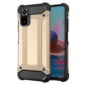 Husa pentru Xiaomi Redmi Note 10 Pro armor gold Husa pentru Xiaomi Redmi Note 10 Pro armor gold
