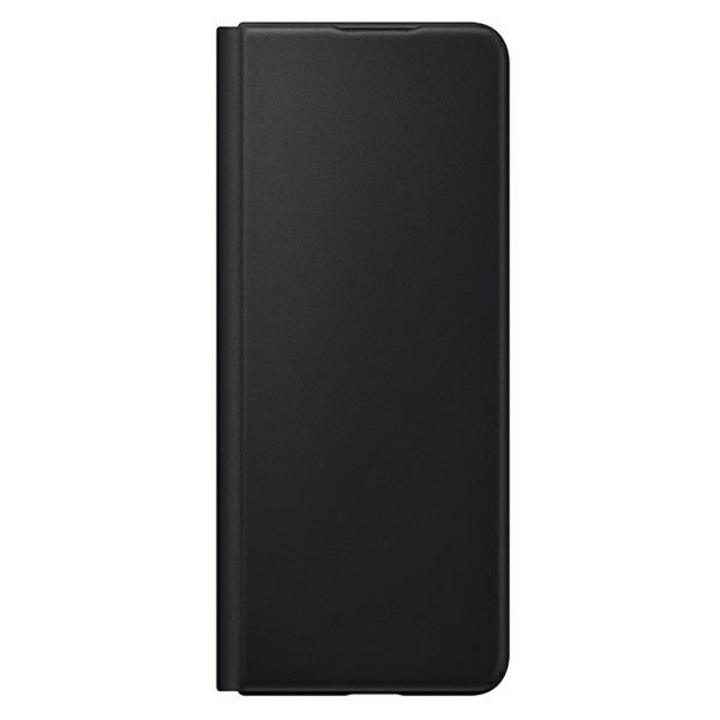 Кейс за Samsung Galaxy Z Fold 3 flip cover кожен черен