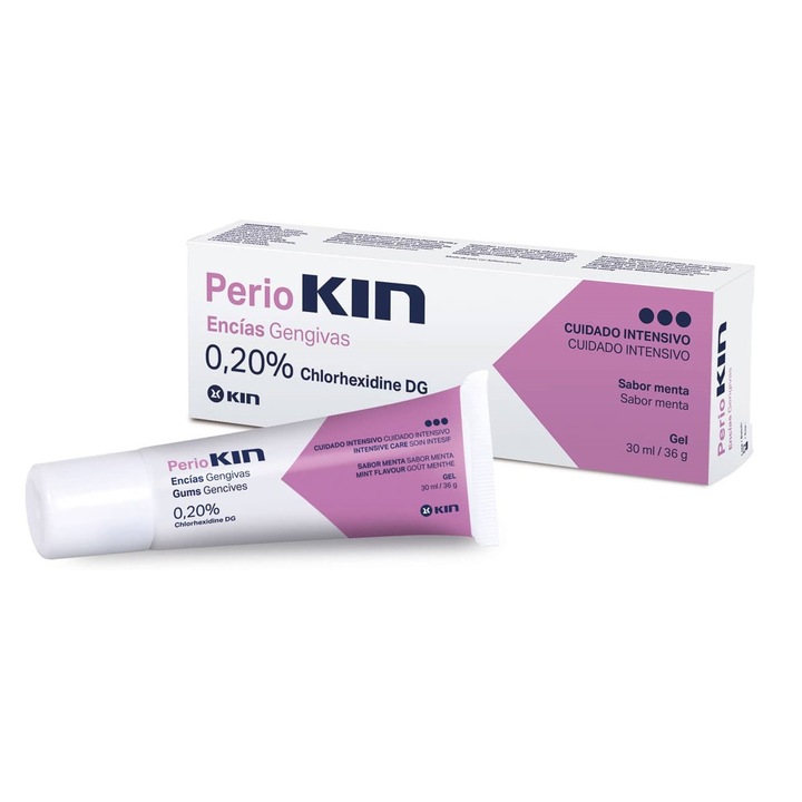 Gel pentru gingii cu clorhexidina, Perio Kin, 30 ml