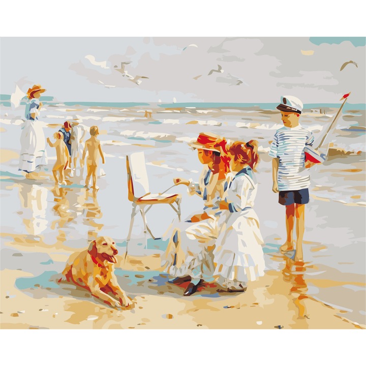 Комплект за рисуване по номера NEWART - W479