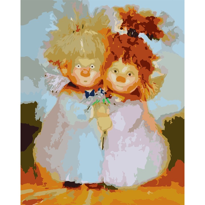 Комплект за рисуване по номера NEWART - W5796