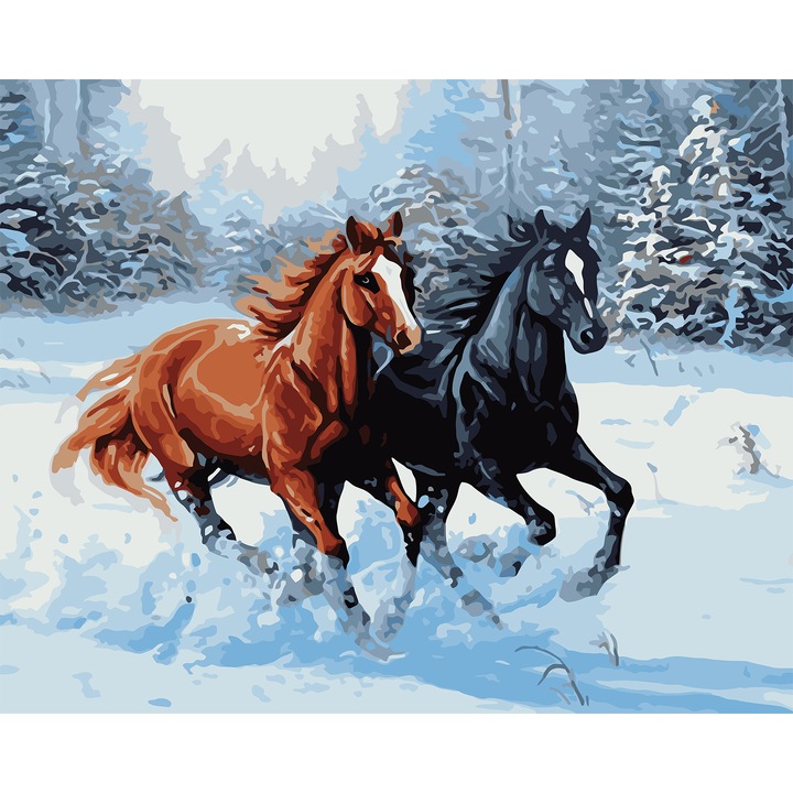 Комплект за рисуване по номера NEWART - W2346