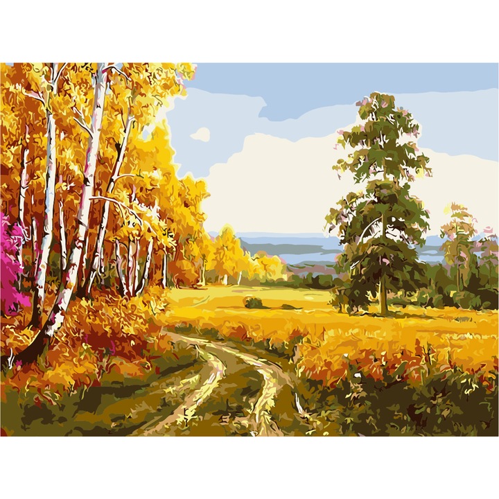 Комплект за рисуване по номера NEWART - W2637