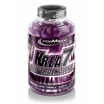 Creatina IronMaxx Krea7 Superalkaline, 180 capsule Creatina IronMaxx Krea7 Superalkaline, 180 capsule