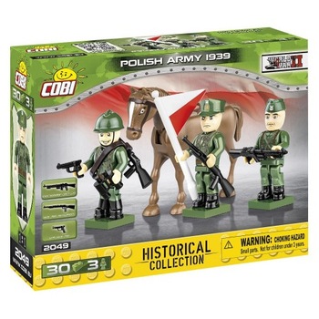 Set de constructie Cobi Armata Poloneza 1939, 30 piese Set de constructie Cobi Armata Poloneza 1939, 30 piese