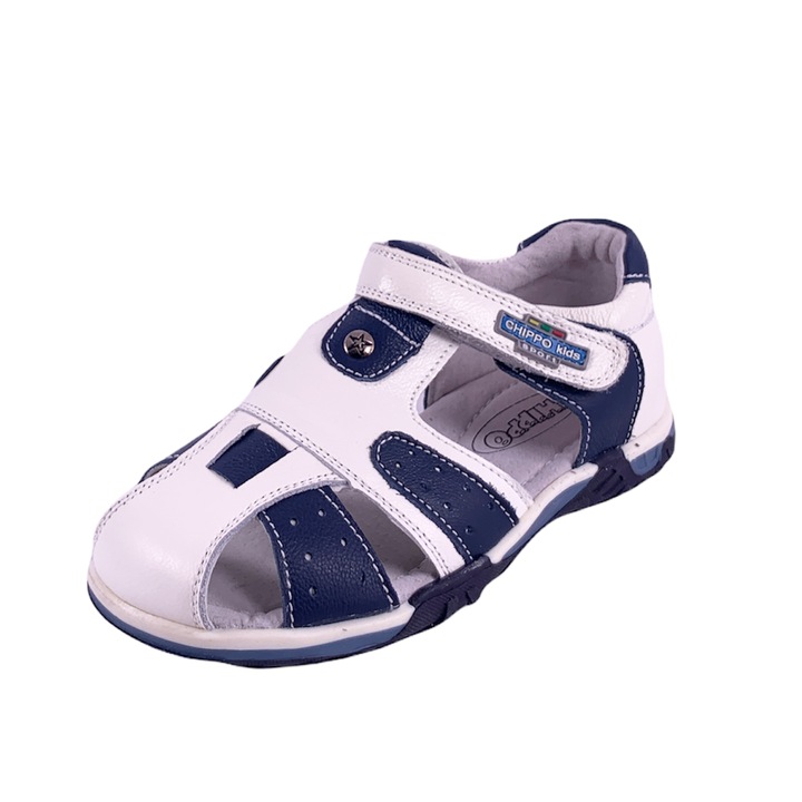 Детски сандали Chippo Kids 523690, 25-30, Естествена кожа, Син