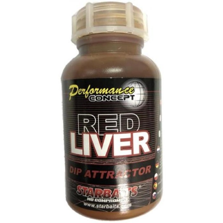 Дип Starbaits Red Liver Dip Attractor 200 ml