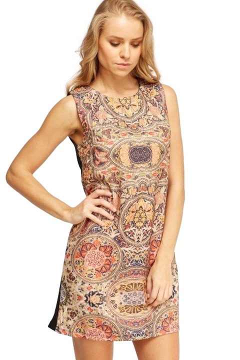 Дамска рокля Tutti Frutti Printed Front, Многоцветен, L EU