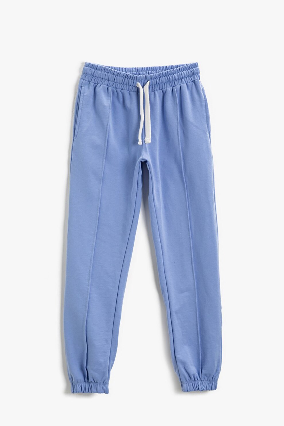 KOTON, Pantaloni sport cu snur in talie, Albastru lavanda