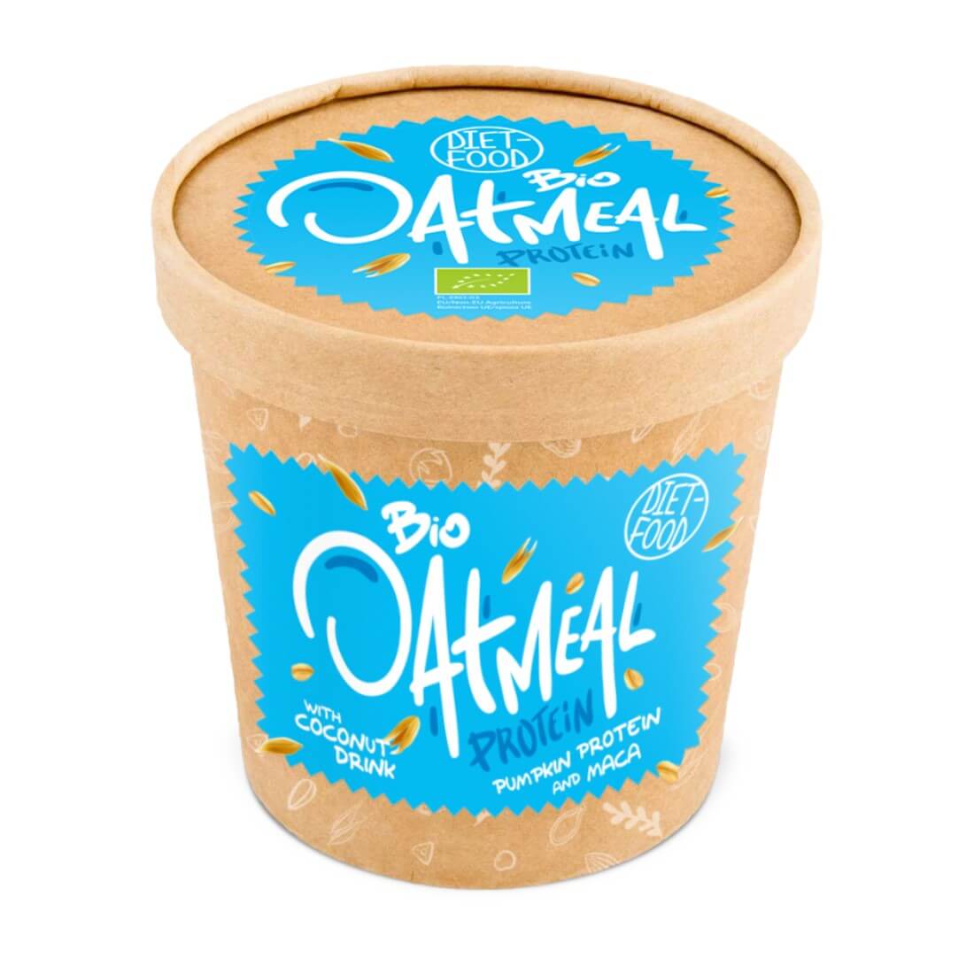 Terci de ovaz cu dovleac si maca bio, Diet Food, 70 g