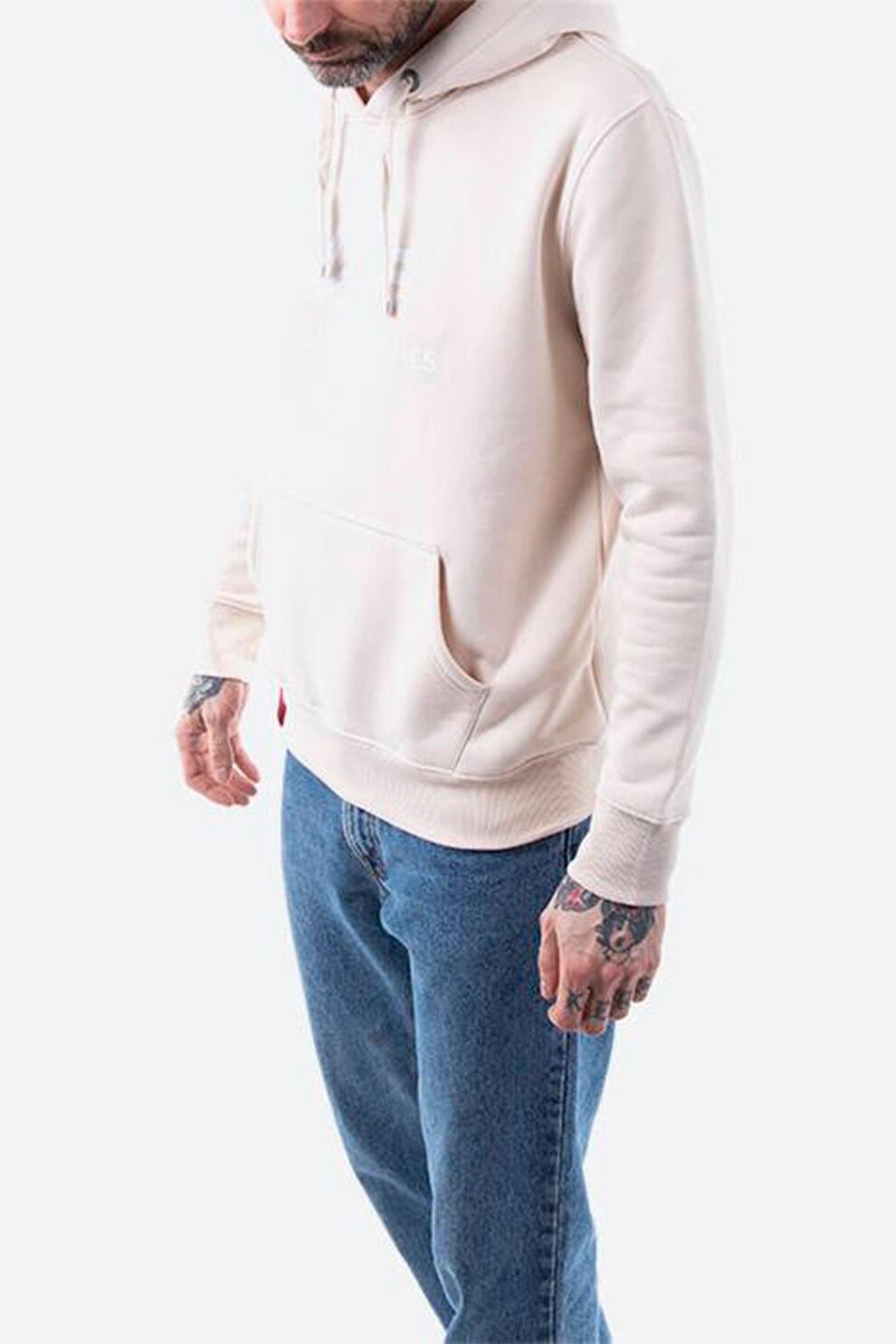 ALPHA INDUSTRIES, Hanorac cu imprimeu logo, Roz pal/Alb