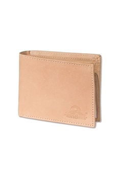 Portofel barbati Woodland, Protectie RFID/NFC, 12x9.5x2.5 cm, Piele naturala bivol, Crem Portofel barbati Woodland, Protectie RFID/NFC, 12x9.5x2.5 cm, Piele naturala bivol, Crem